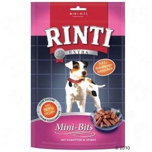 RINTI Extra Snacks Mini Bits - marchewka ze szpinakiem 100g
