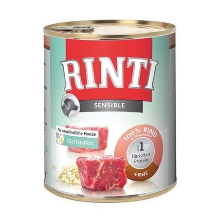 RINTI Sensible - wołowina i ryż 800g