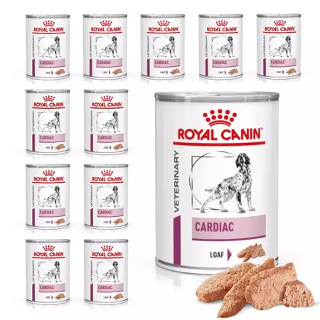 ROYAL CANIN Cardiac - mokra karma dla psa - puszka 12x410 g
