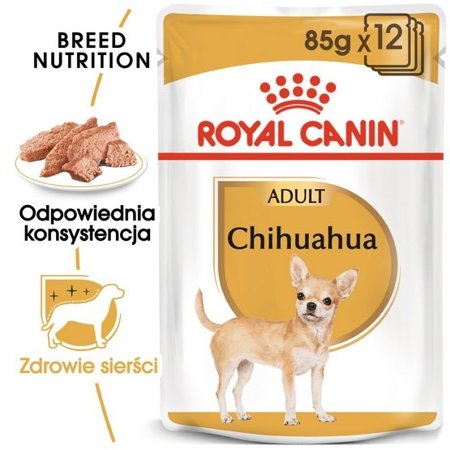 ROYAL CANIN Chihuahua - mokra karma dla psów w sosie - saszetka 12x85g