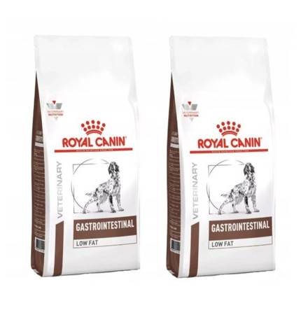 ROYAL CANIN Intestinal Gastro Low Fat - sucha karma dla psa - 2x12 kg
