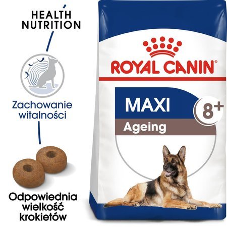 Royal Canin SHN Maxi Ageing 8+ - sucha karma dla psa starszego - 15kg