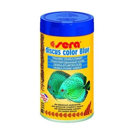 SERA Discus Color Blue - pokarm granulowany dla paletek i pielęgnic 100ml