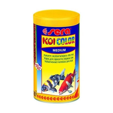SERA Koi Color Medium - pokarm dla rybek 1l