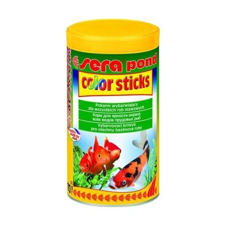 SERA Pond Color Sticks - pokarm poprawiający ubarwienie 10l