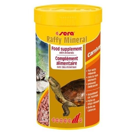 SERA Raffy Mineral - wysokoenergetyczny pokarm dla gadów 250ml