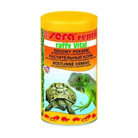 SERA Raffy Vital - pokarm roślinny dla żółwi lądowych i roślinożernych gadów 1l