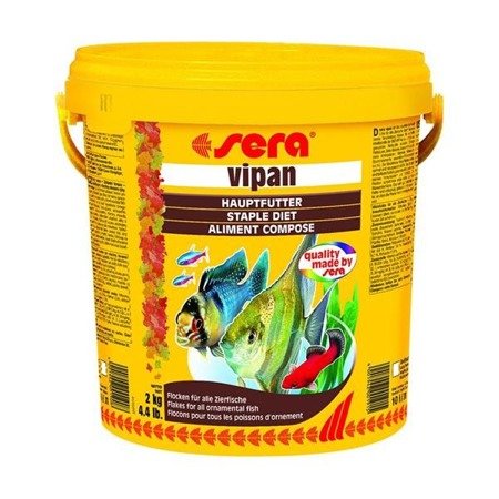 SERA Vipan Large Flakes - pokarm płatkowany dla rybek 2kg