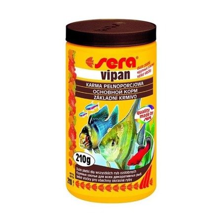 SERA Vipan - pokarm płatkowany dla rybek 100ml