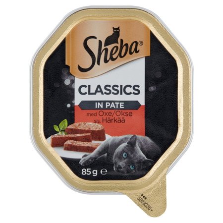 SHEBA Classics z wołowiną - mokra karma dla kota - 85 g