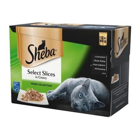 SHEBA Selection in Sauce Mix Smaków