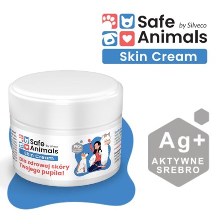 Safe Animals Skin Cream - krem pielęgnacyjny na skórę dla psa i kota - 30 g