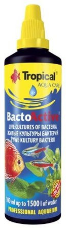 TROPICAL Bacto-Active - żywe kultury bakterii do akwarium - 100 ml