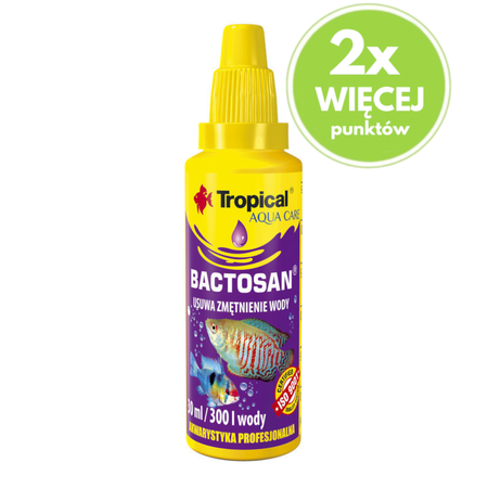 TROPICAL Bactosan - preparat do klarowania wody akwariowej - 30 ml