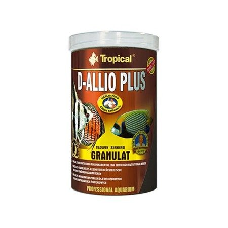 TROPICAL D-Allio Plus - granulowany pokarm uodparniający dla paletek 22g