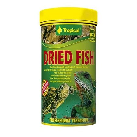 TROPICAL Dried Fish - suszone ryby dla gadów 100ml/15g