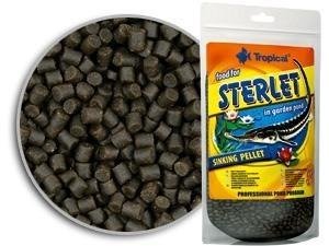 TROPICAL Food for Sterlet - wieloskładnikowy, tonący granulat dla jesiotrów 650g