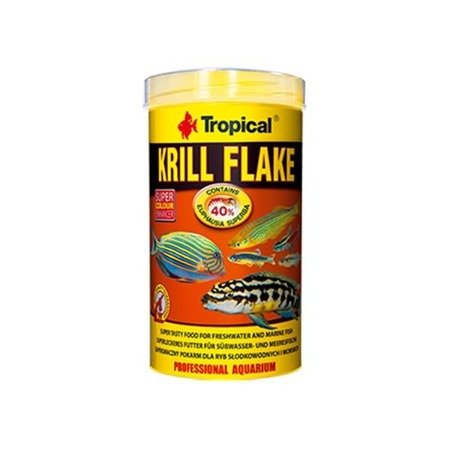 TROPICAL Krill Flake - pokarm dla rybek mięsożernych 500ml/100g