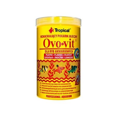 TROPICAL Ovo-vit - pokarm uzupełniający dla rybek 250ml/50g