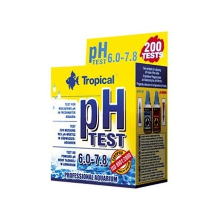 TROPICAL Test pH 7- tester do oznaczenia twardości wody 1szt