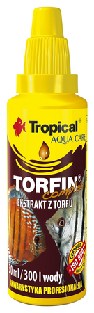 TROPICAL Torfin - ekstrakt torfu do przygotowania czarnej wody 30 ml