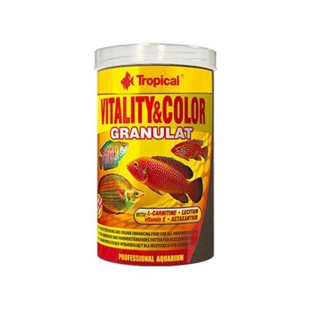 TROPICAL Vitality & Color Granulat - pokarm granulowany dla rybek 100ml/55g