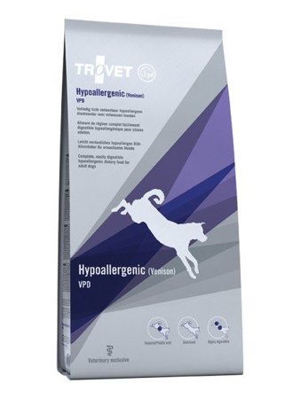 TROVET Hypoallergenic VPD z dziczyzną - sucha karma dla psa - 10 kg