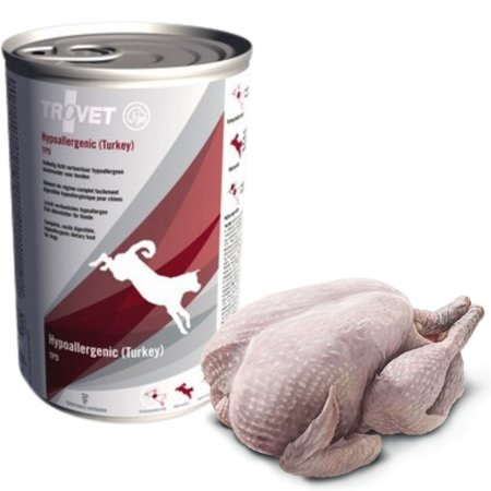 TROVET Turkey Potato Diet (TPD dla psów) - puszka 400g