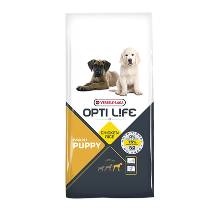 VERSELE LAGA Opti Life Puppy Maxi - karma z kurczakiem dla szczeniąt ras dużych i olbrzymich 12,5kg