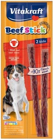 VITAKRAFT Beef Sticks - kabanos dla psa z wołowiną 2szt.