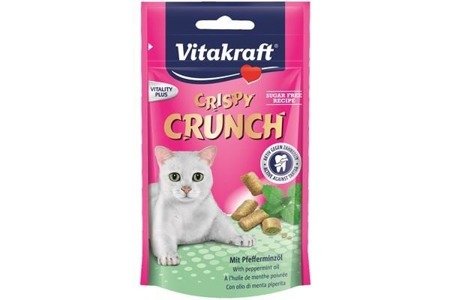 VITAKRAFT Crispy Crunch Dental - przysmak dla kota 60g