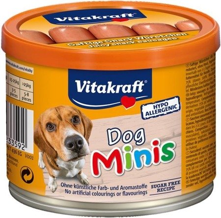 VITAKRAFT Dog Minis - kiełbaski dla psa 12 szt.