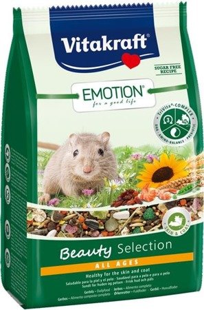 VITAKRAFT Emotion Beauty Selection myszoskoczek ALL AGES - karma dla myszoskoczka 300g
